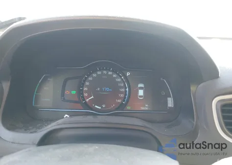 2017 Hyundai Ioniq Hybrid Sel z USA, uszkodzony, nr VIN KMHC75LC1HU018955